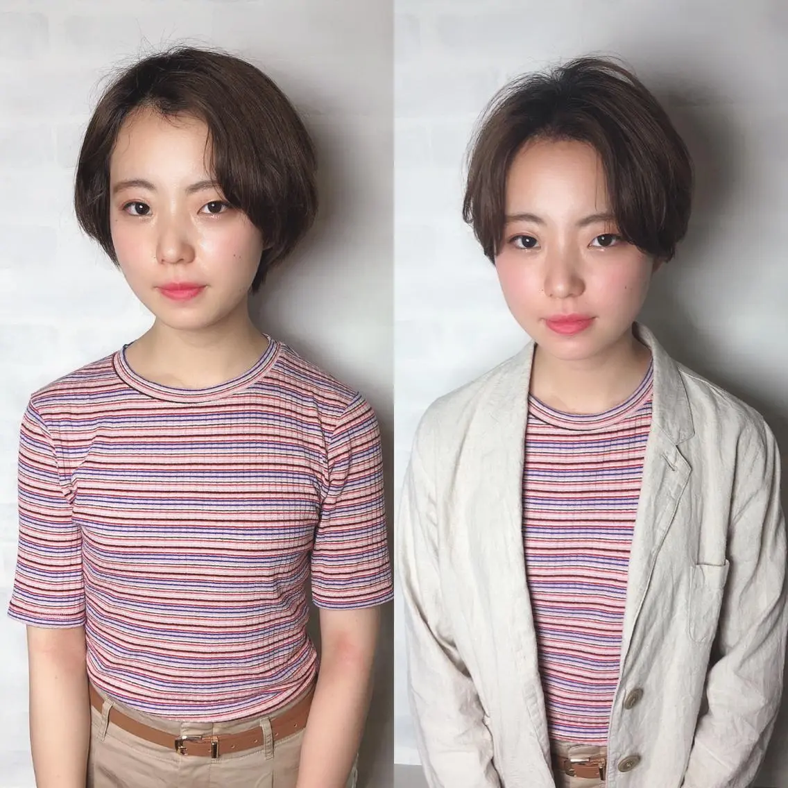 ショート カラー パーマ ショートの神✨AFL OAT 井上康平のヘアスタイル