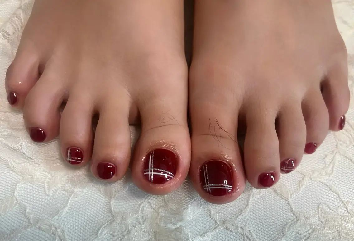 【モデル募集】フットネイル(自爪)の写真
