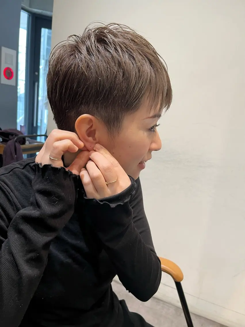 ショート ショートヘア davin中目黒 KATOのヘアスタイル