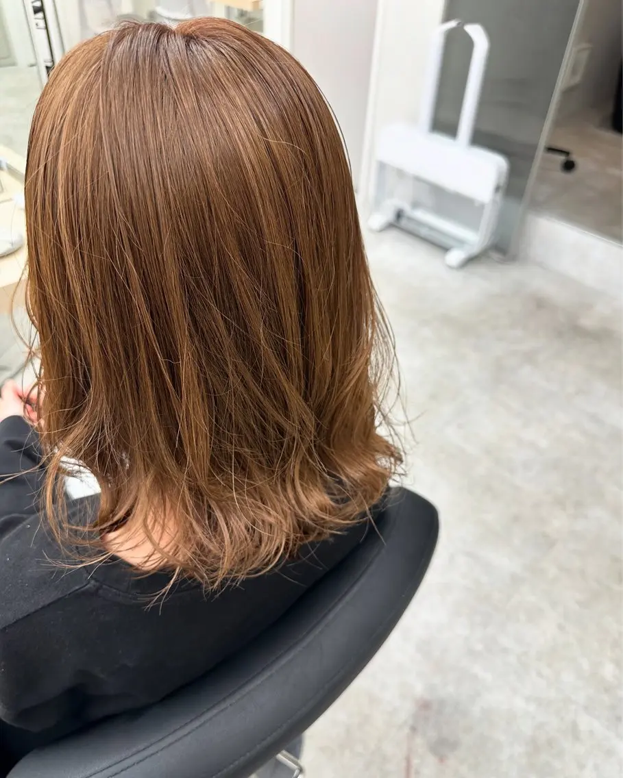 ミディアム カラー MOE ~ EIGHT ~のヘアスタイル