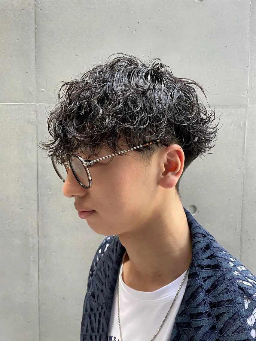 メンズ カット パーマ 【メンズ指名数 NO.1】マルヤマのヘアスタイル