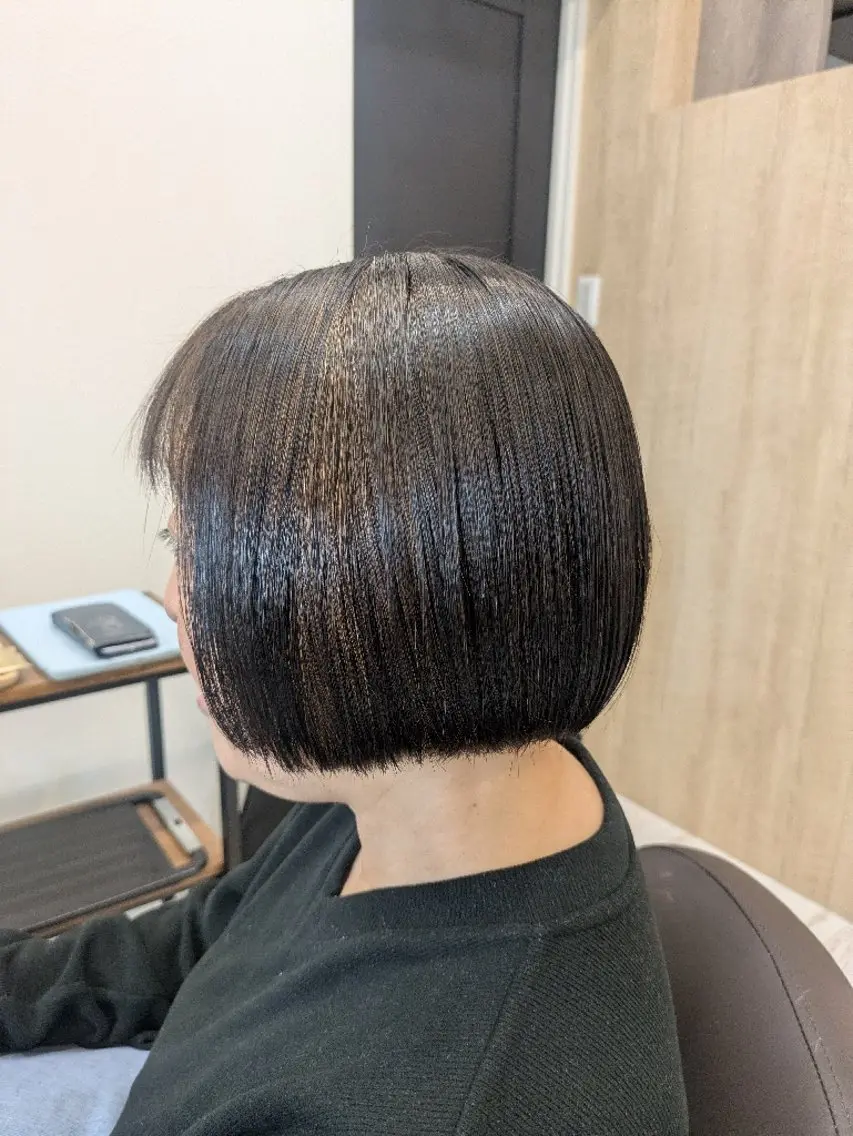 ショート ボブ まりえ☆髪質改善/ 艶髪/オトナショートのヘアスタイル