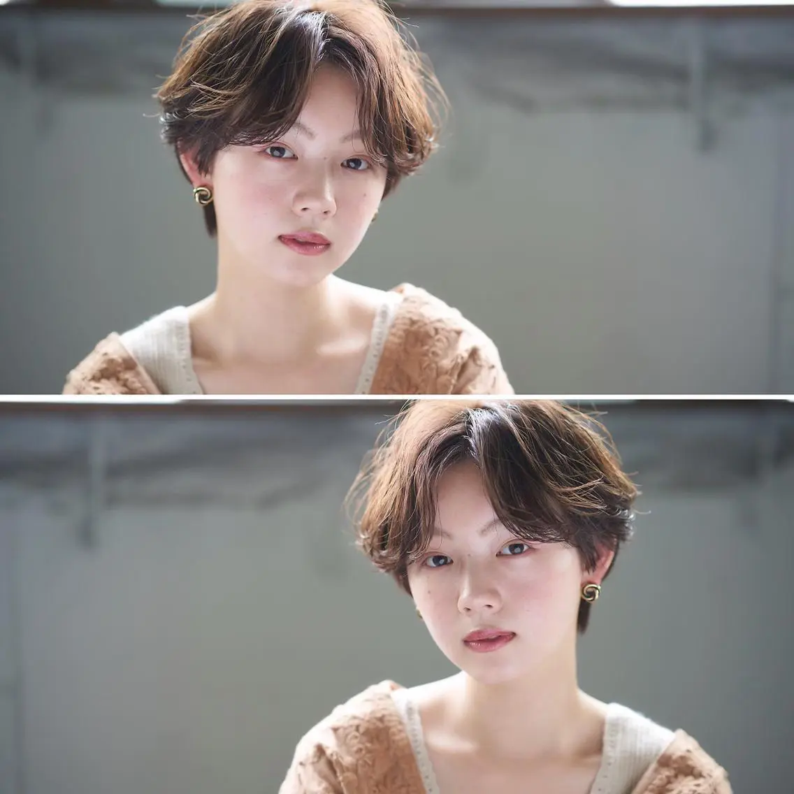 ショート カラー パーマ カット ヘアカラー トリートメント 💈LuTa💈_ 公式_NewOpenのヘアスタイル