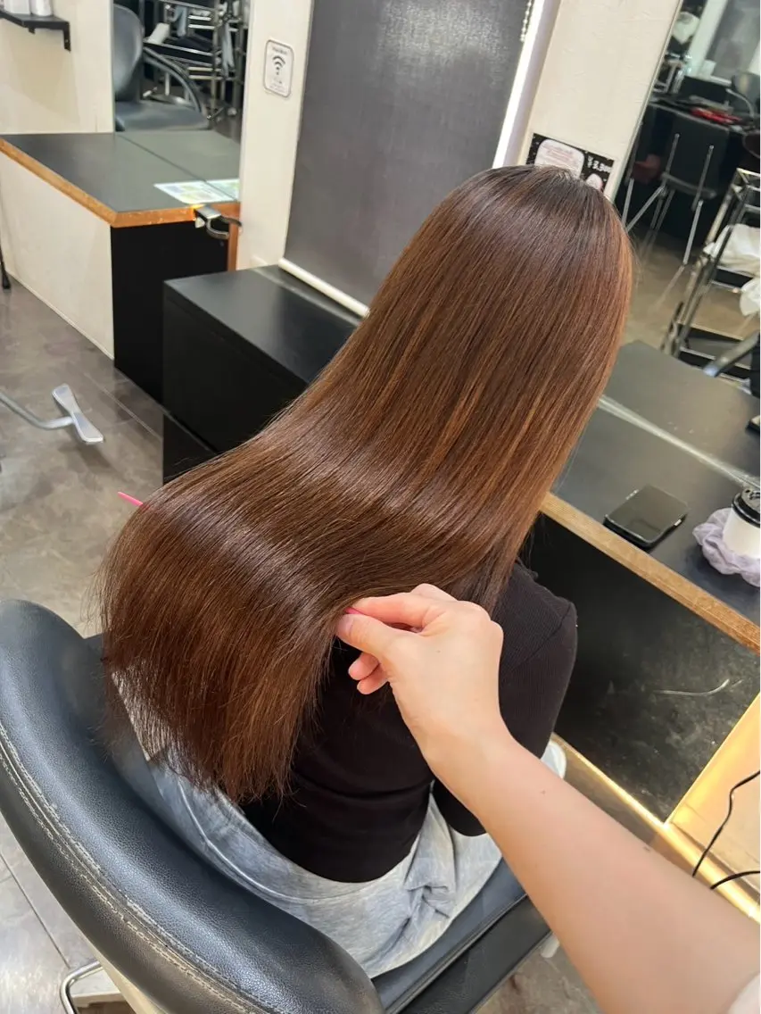 ロング 村田 琉稀のヘアスタイル