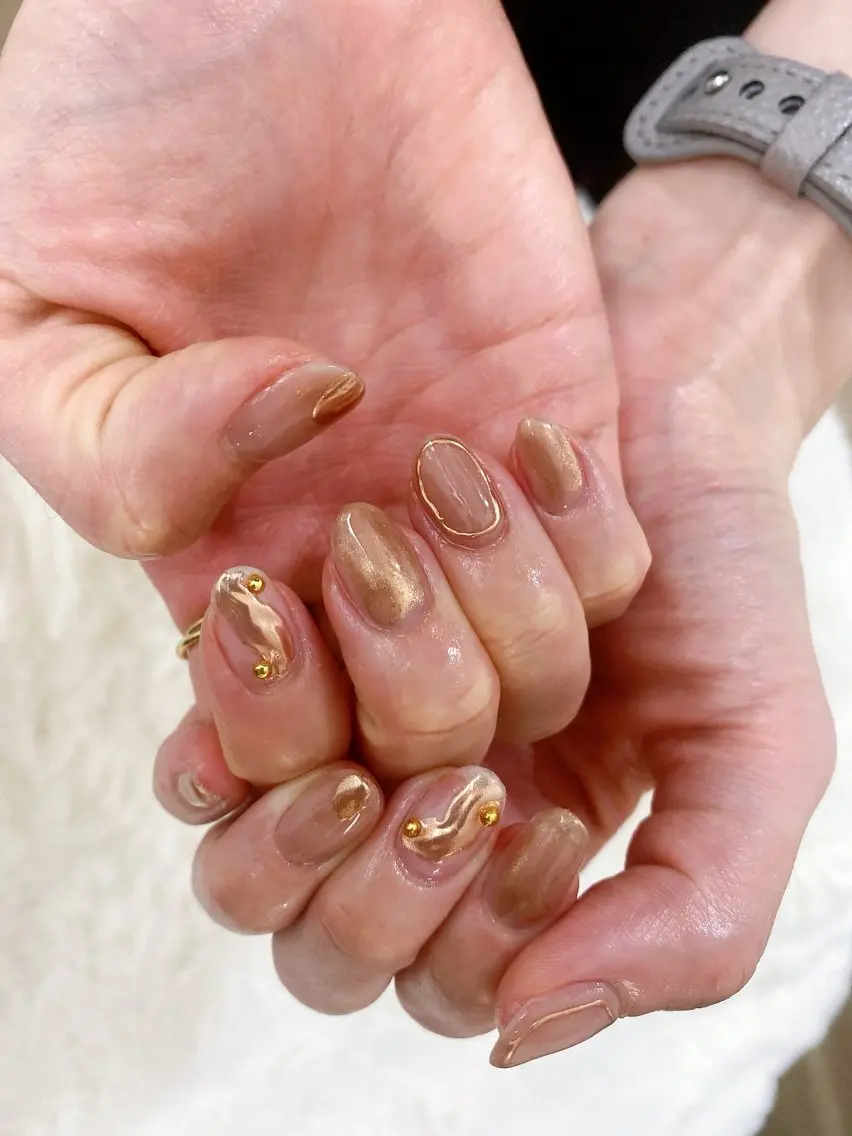 ネイル ハンドネイル ハンドケア yn salonのネイルデザイン