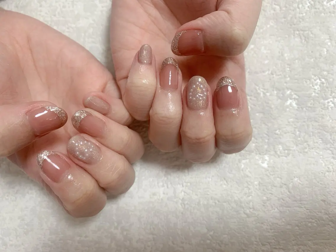 ネイル ジェルネイル 韓国ネイル メンズネイル パラジェル バレンタイン kiki nail たまプラーザのネイルデザイン