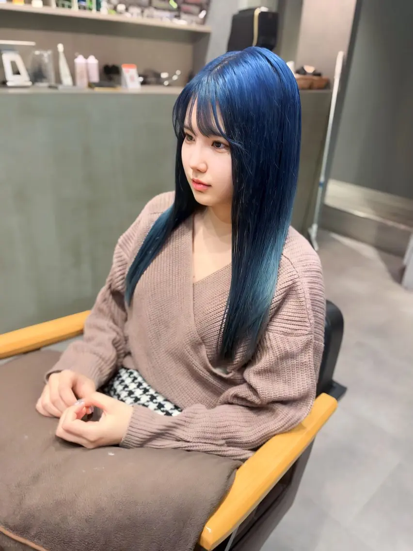 ロング カラー パーマ ヘアアレンジ ヘアカラー ヘッドスパ 佐藤優太朗 似合わせ/髪質改善のヘアスタイル
