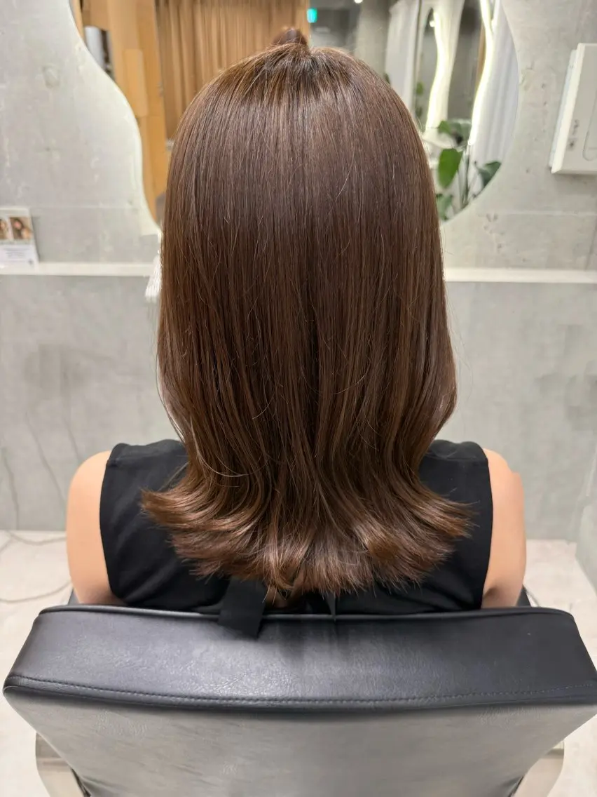 ミディアム カラー 大宮美容師☾まゆ☾ カラーモデル様募集中のヘアスタイル