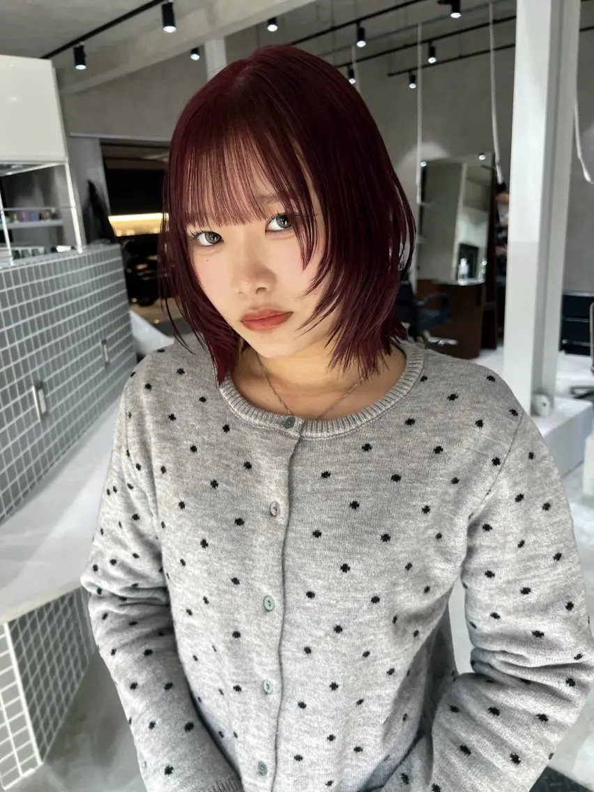カラー 🖤複雑履歴ブリーチ Mizuki 🖤のヘアスタイル