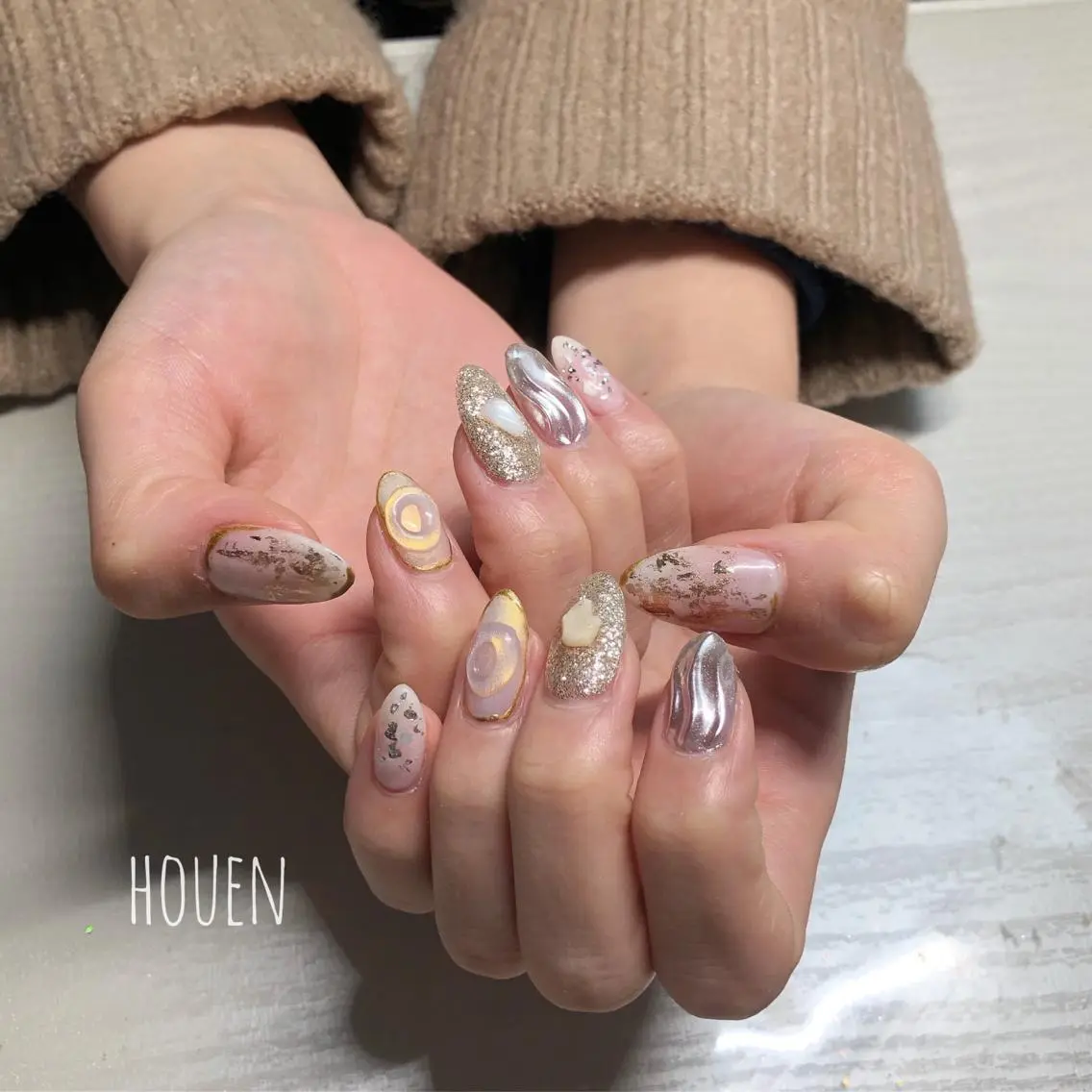 ネイル 持ち込み I pinknail 韓国風·持ち込み専門のネイルデザイン