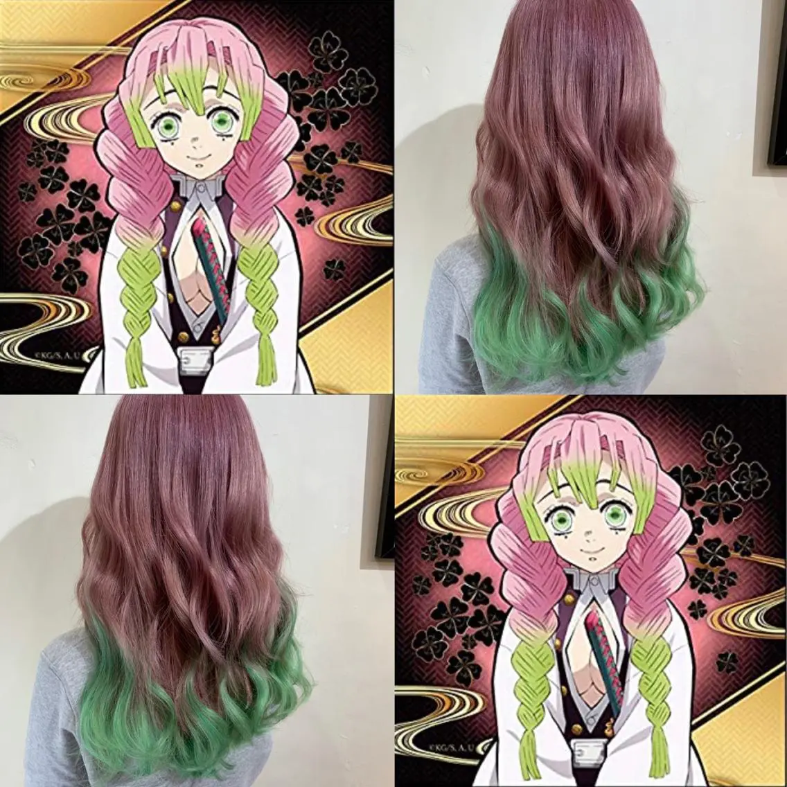 ロング カラー ブリーチ ピンクカラー ヘアカラー JIL BLAN千葉 代表 Toshikiのヘアスタイル