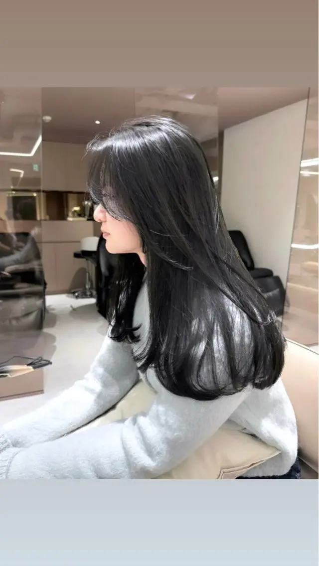 髪質改善カラーカシミヤトリートメント✨の写真