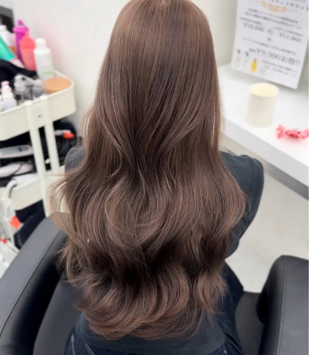 ロング カラー sakura / 透明感colorのヘアスタイル