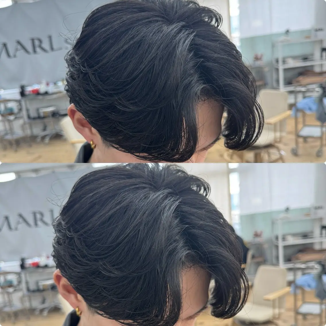 ショート パーマ メンズ カット パーマ メンズ特化サロン ユウヘイのヘアスタイル