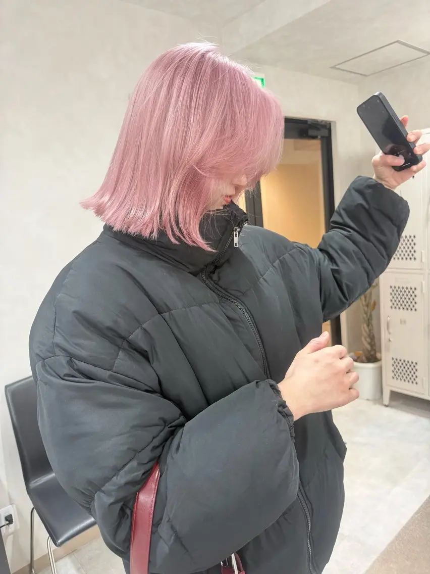 ショート カラー 店長 小池アキトのヘアスタイル