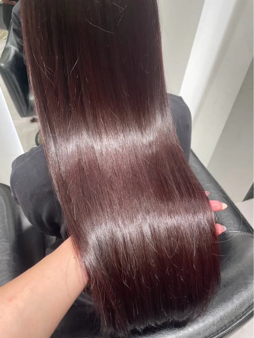 ロング カラー 髪質改善 Lino nanaのヘアスタイル