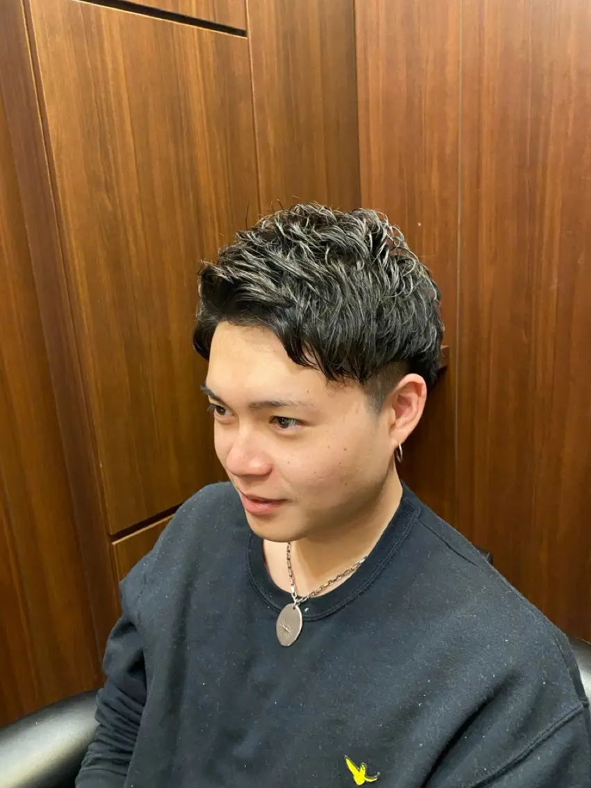 ショート 笠原 大輝のヘアスタイル