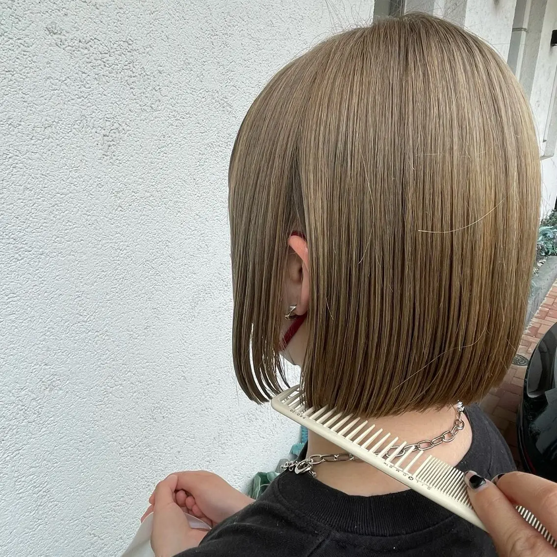 ショート 上村 音寧のヘアスタイル