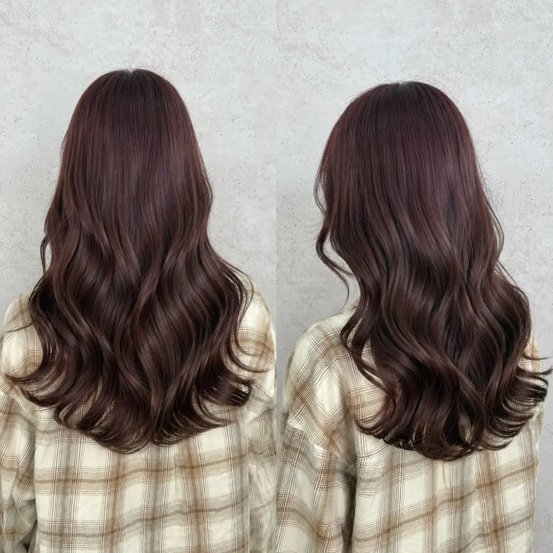 ロング カラー ヘアカラー トリートメント 梅原 姫🍬🐰のヘアスタイル