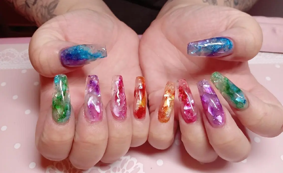 ネイル スカルプネイル ハンドネイル Nail Salon macherieのネイルデザイン