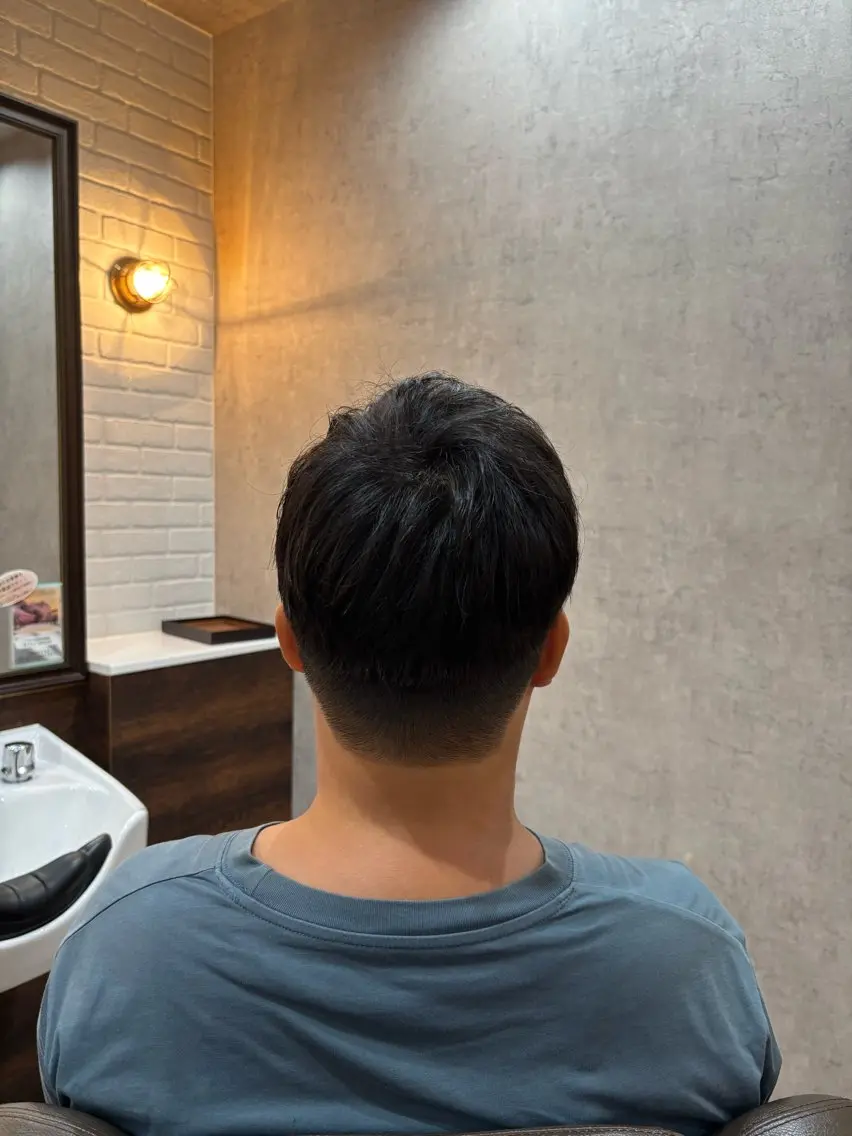 ショート メンズ 上田 美羽のヘアスタイル