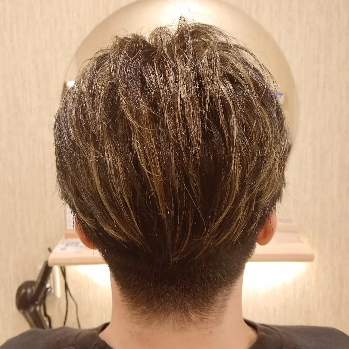 ショート メンズ ヘッドスパ 畑中|渋谷で美髪| 美女が沼るヘッドスパのヘアスタイル