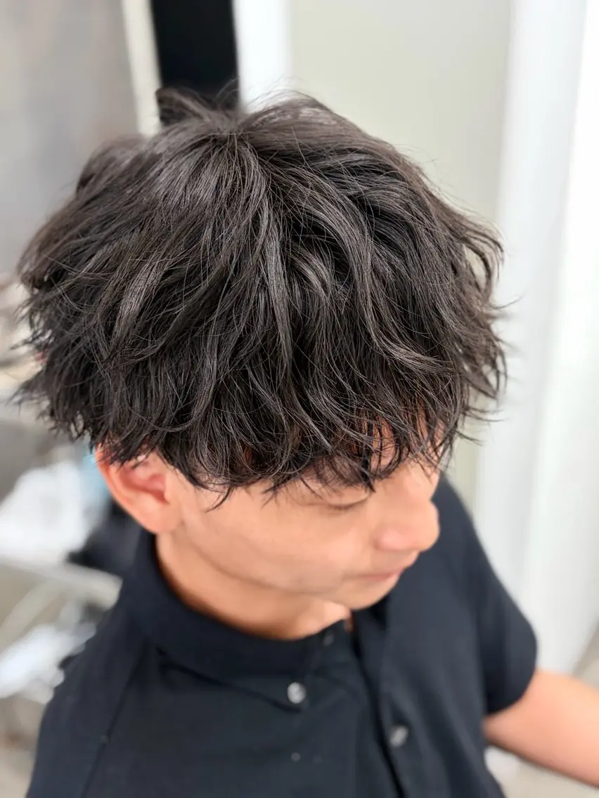 メンズ 静岡 / 毛流れ特化 / まひろのヘアスタイル