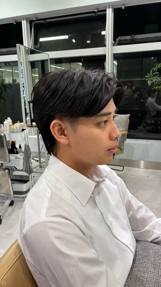 ショート パーマ パーマ 大関 星翔のヘアスタイル