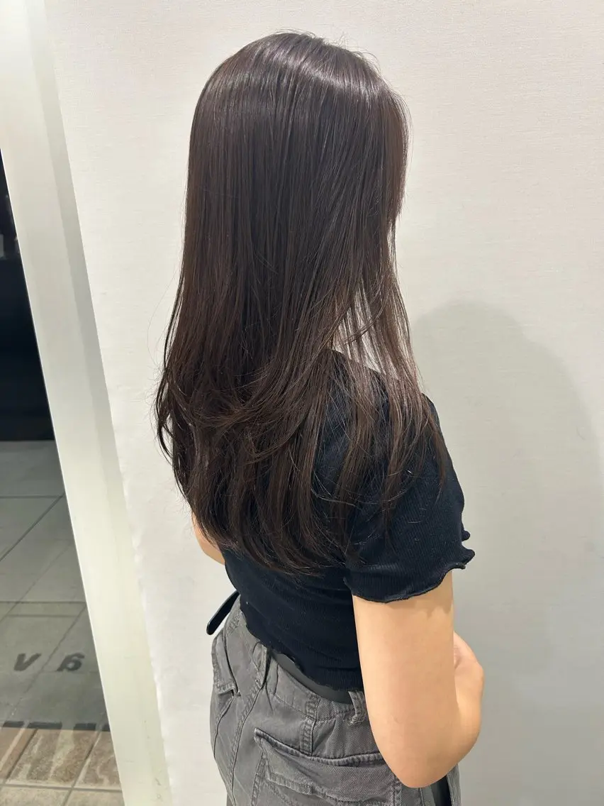 ロング レイヤーカット yoda karenのヘアスタイル