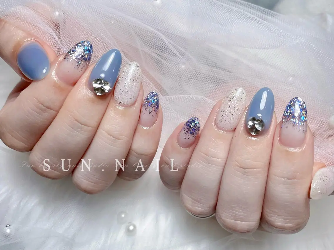 ネイル ハンドネイル ハンドケア SUN nail上本町のネイルデザイン