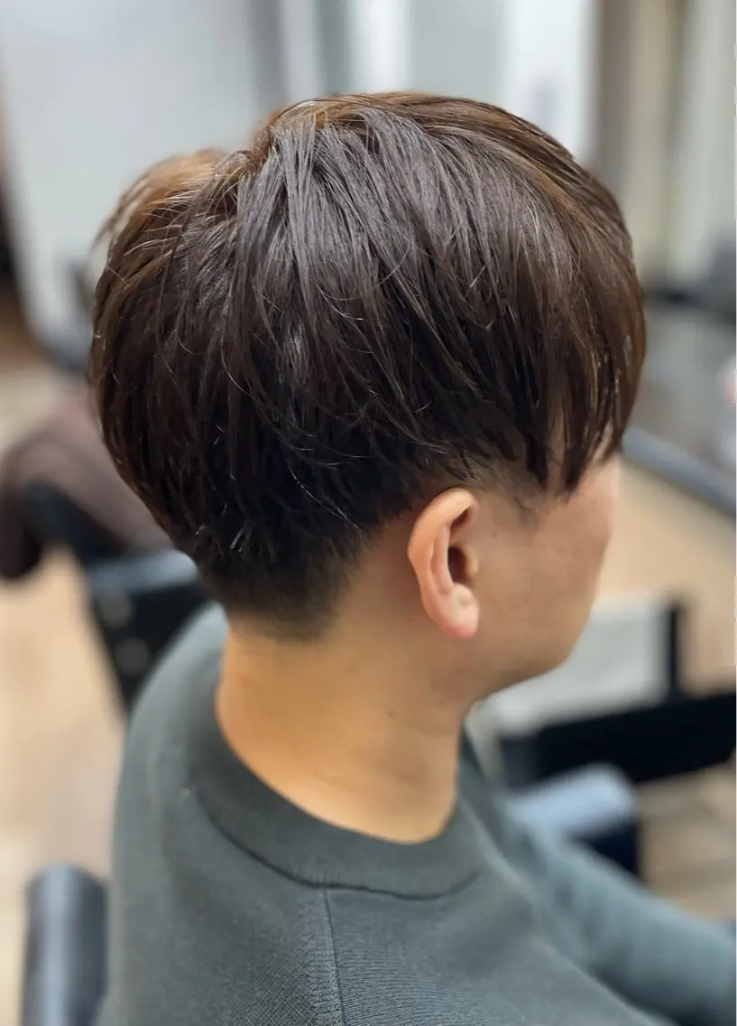 ショート メンズ マッシュ 刈り上げ 💜Rebre** Mayu💜のヘアスタイル