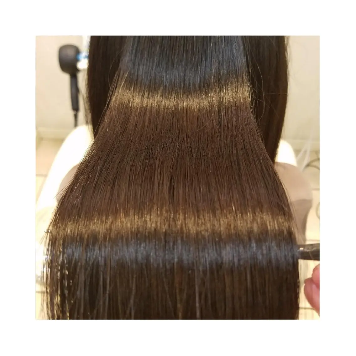 ロング パーマ 荒山 栞奈のヘアスタイル