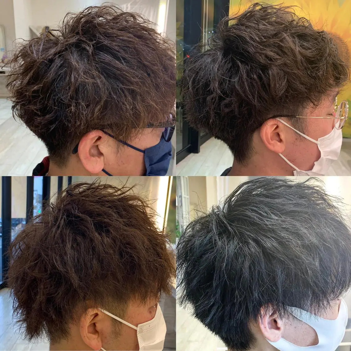 パーマ メンズ メンズパーマ ツイストスパイラルパーマ スパイラルパーマ カット パーマ メンズパーマレイヤー 西山賢志のヘアスタイル