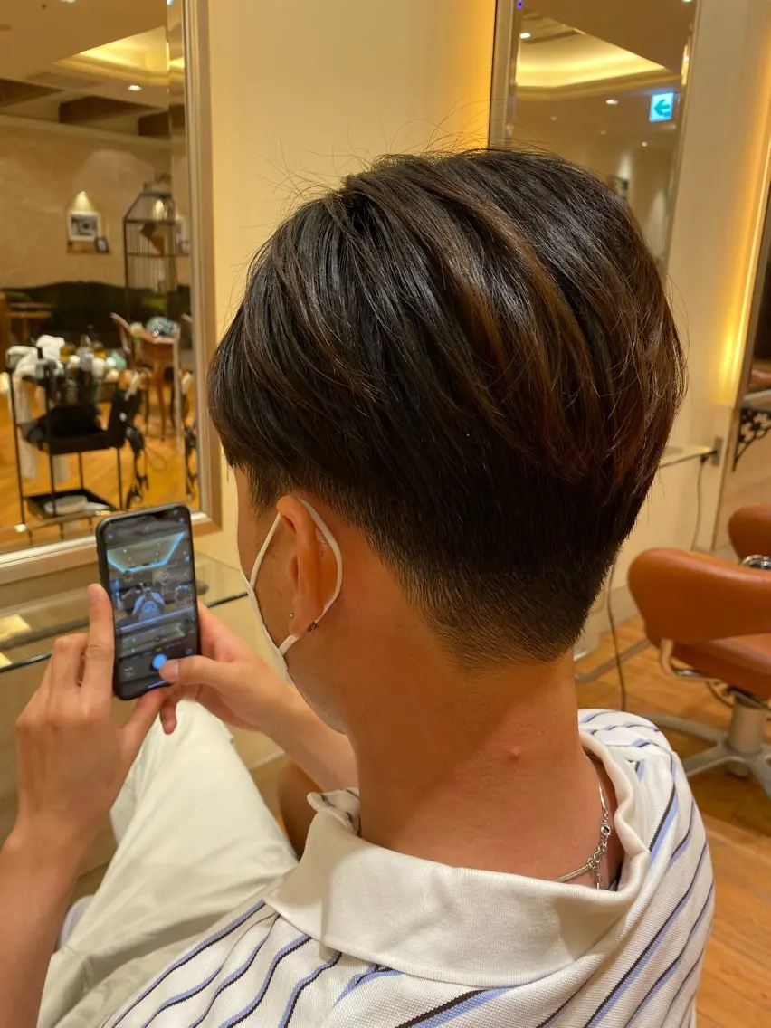 メンズ 【カット】 根本翔太のヘアスタイル