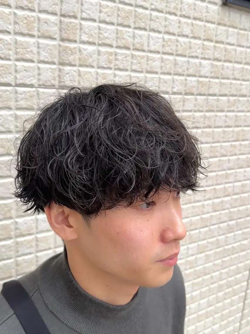 カット＋シャドウパーマの写真