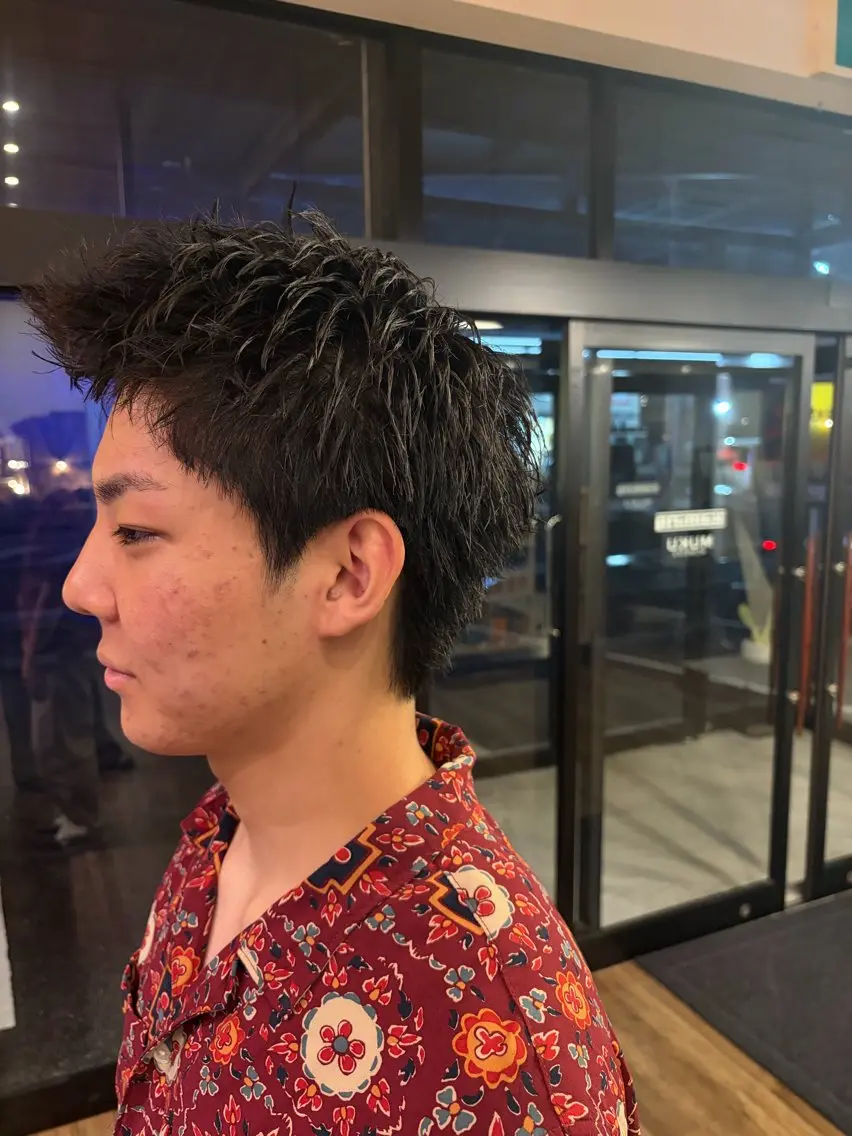 ショート メンズ メンズショート スパイキーショート 刈り上げ ショートヘア カット 齋藤 大輔のヘアスタイル