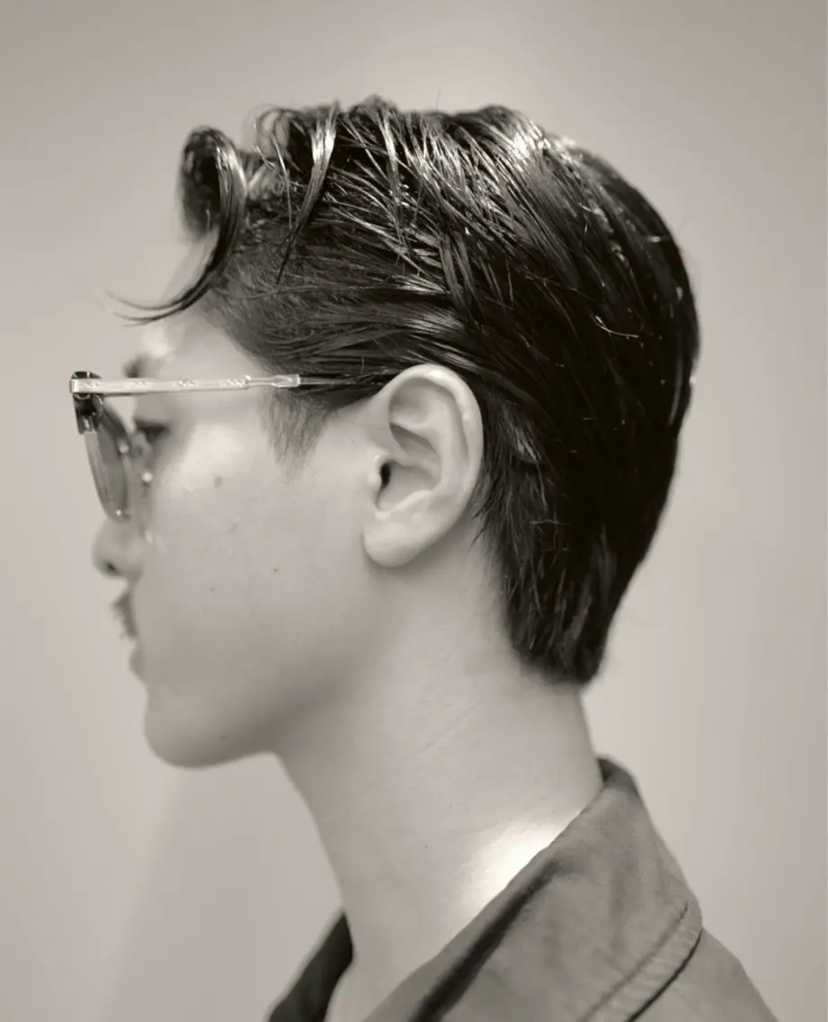 パーマ メンズ 矢川 晄士朗のヘアスタイル