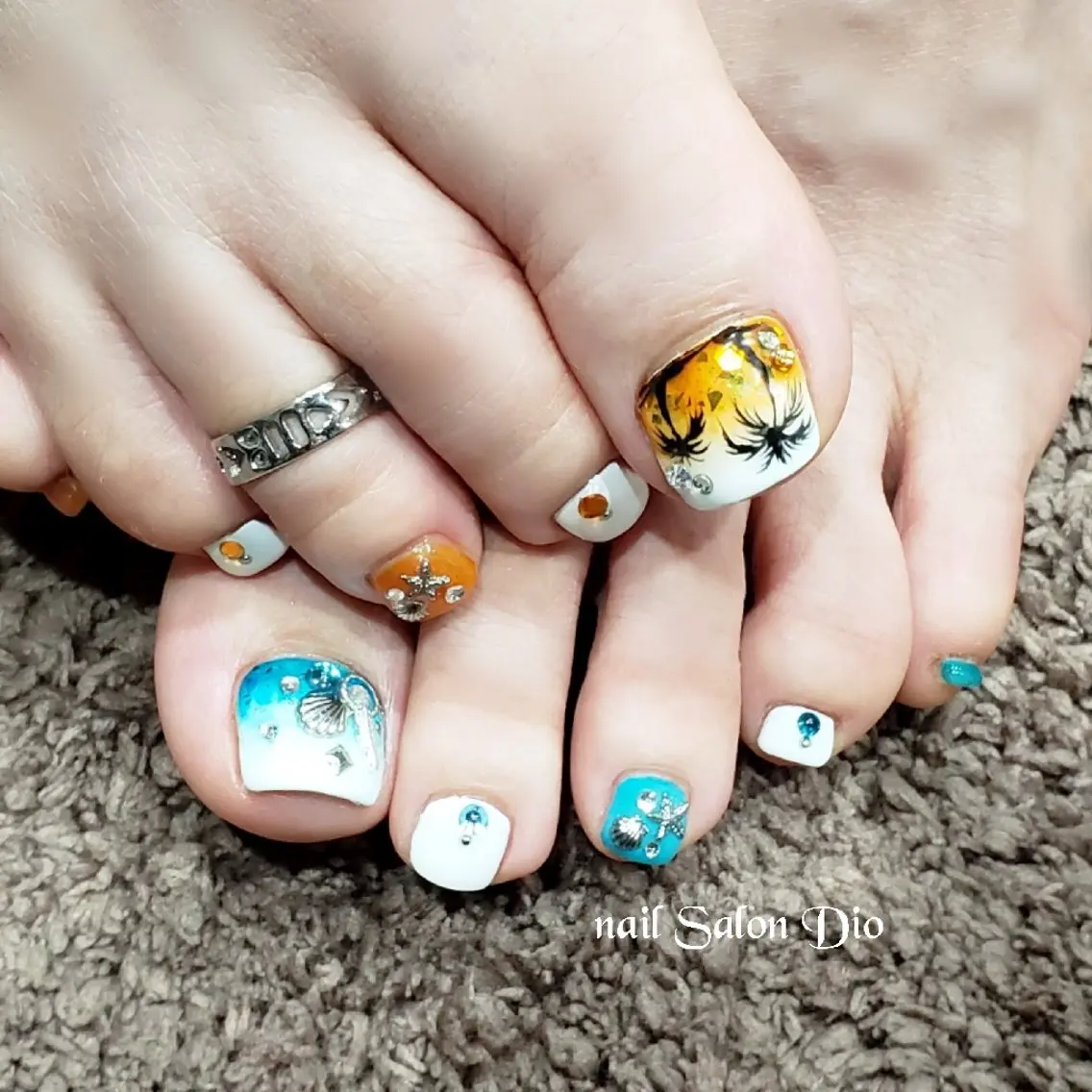 ネイル フットネイル Nail salon Dioのネイルデザイン