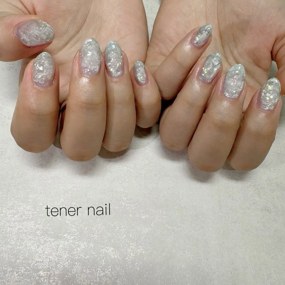 ネイル アートネイル オーロラネイル ニュアンスネイル ハンドネイル テネルネイル tener nailのネイルデザイン