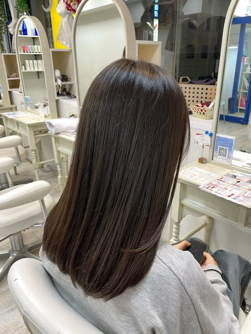 ロング カット トリートメント 新籾 尚哉のヘアスタイル