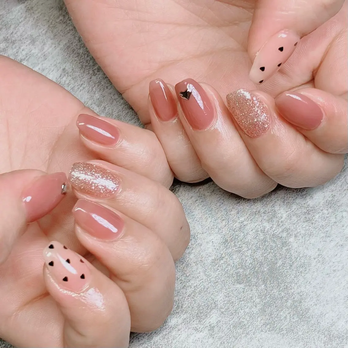 ネイル ハンドネイル ハンドケア shino🌟 痛ネイルのネイルデザイン