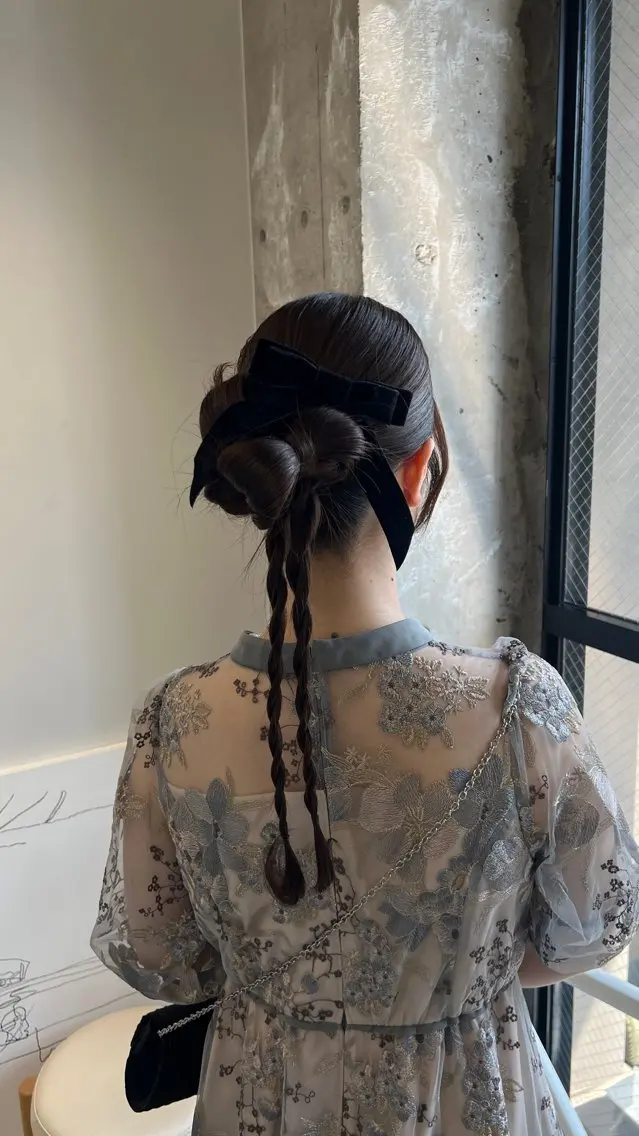 ヘアアレンジ ヘアセット 【NEWI】韓国ヘア 🇰🇷Honokaのヘアスタイル