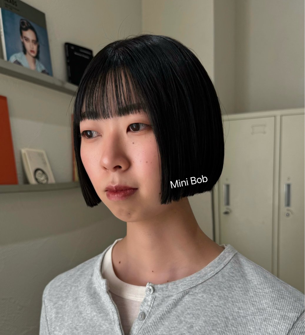 【広がり対策☔️】ボブカット + 髪質改善ストレートの写真