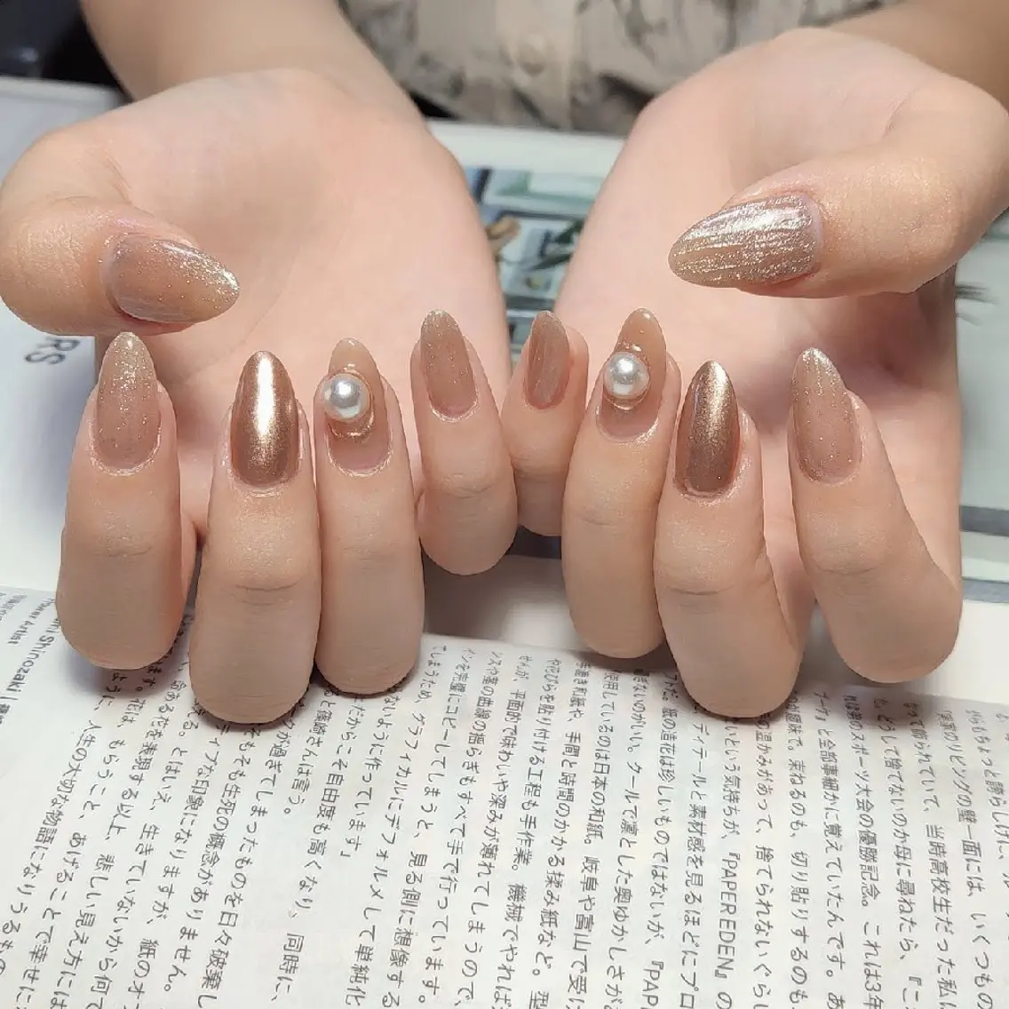 ネイル ハンドネイル 横浜市中区曙町 E·U·Bネイルのネイルデザイン