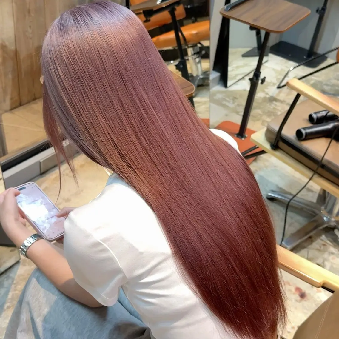 ロング カラー カット ヘアカラー トリートメント 高橋 充輝のヘアスタイル