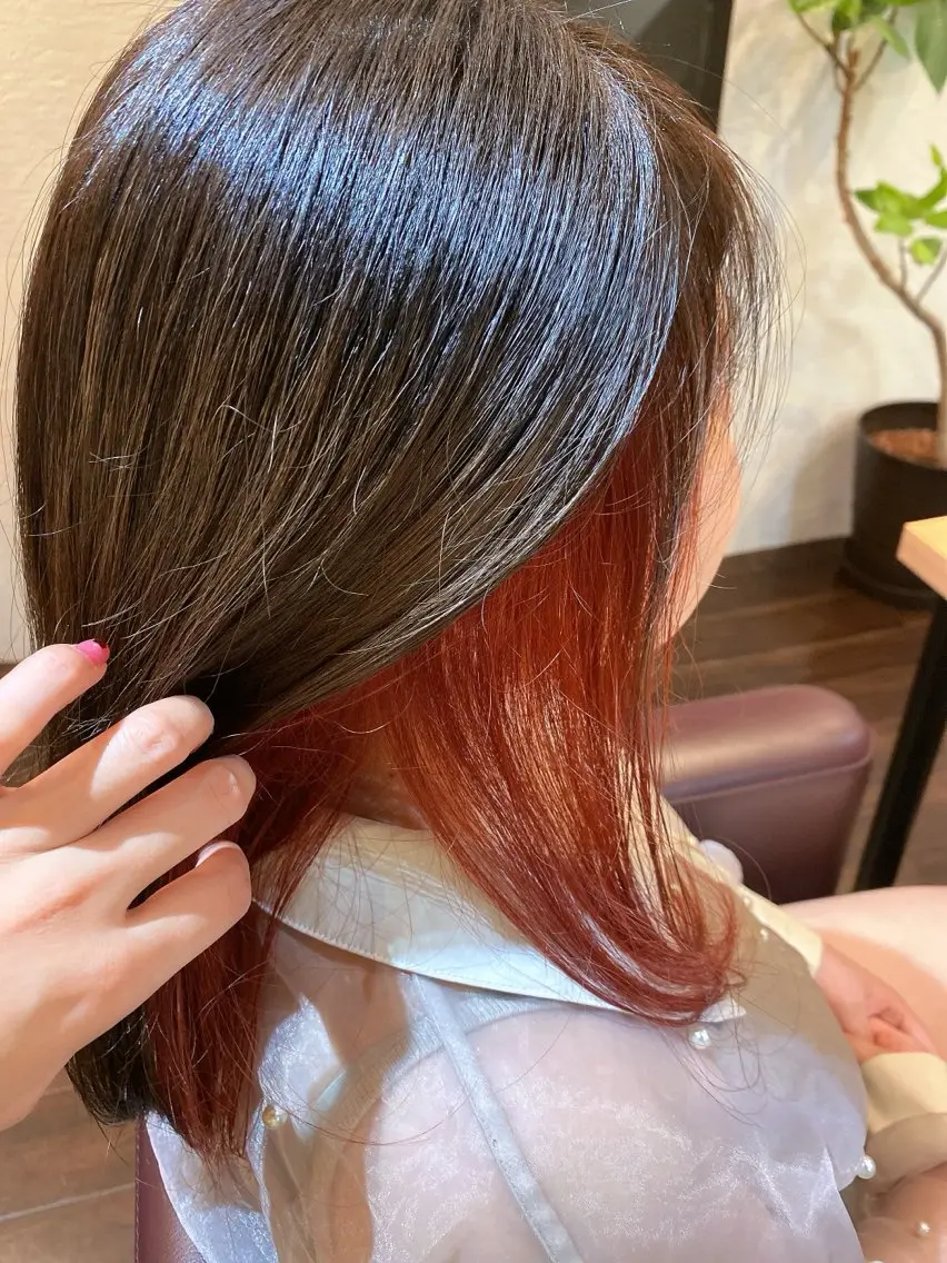 カラー インナーカラー 🌈似合わせカラー 🎀 MIO🌈のヘアスタイル