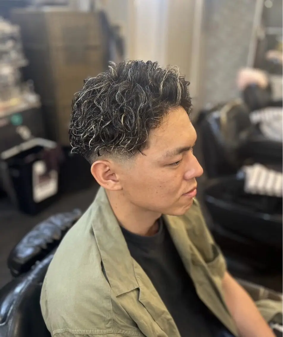 ミディアム メンズカット ひでよしのヘアスタイル
