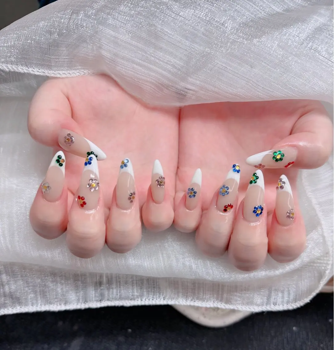 ネイル アートネイル 成人式 ジェルネイル ニュアンスネイル 夏ネイル ハンドネイル neco H.babynailのネイルデザイン