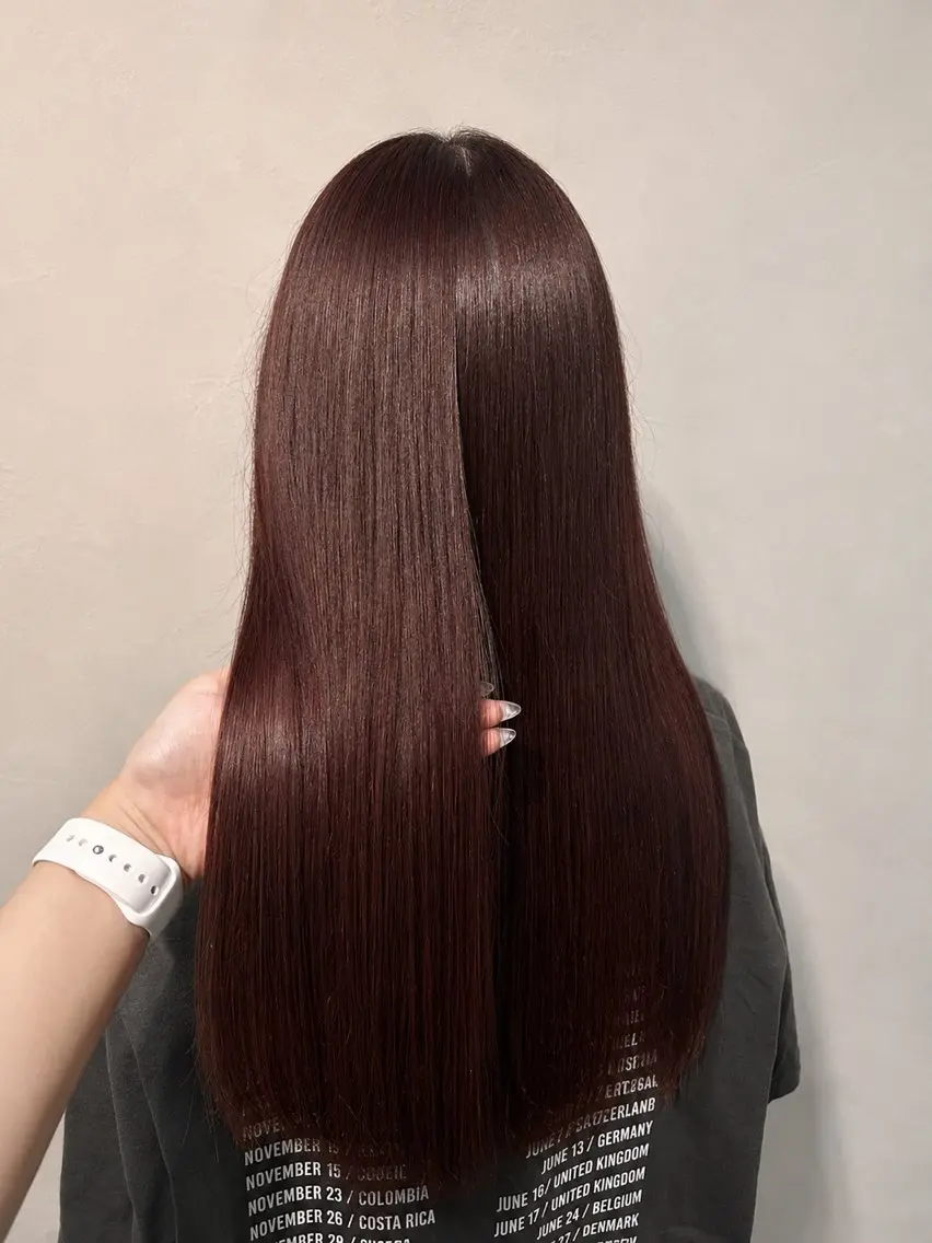 ロング カラー カット ヘアカラー トリートメント 渋谷/トレンドヘア 🦋🤍ふうかのヘアスタイル