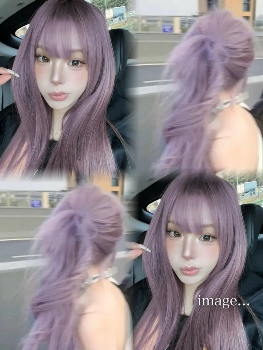カラー ヘアカラー ブリーチあり·なし ツヤカラー/mai‎のヘアスタイル